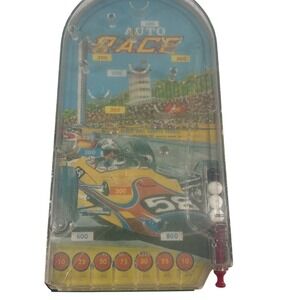 Pinball Game Handheld Wolverine Toy Company Vintage Metal Auto Race Works